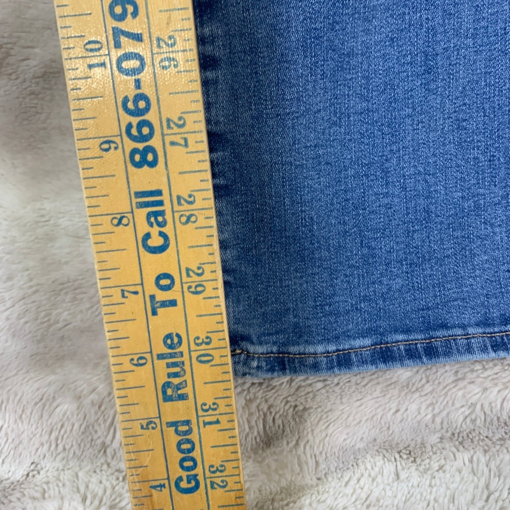 American Eagle Jeans Kick Boot Next Level Stretch Size 10 32W Low Rise Bootcut - Picture 7 of 10